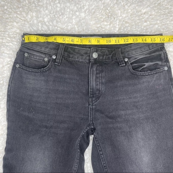 Free people Vintage wide leg frayed hem jeans 27 - Picture 6 of 6